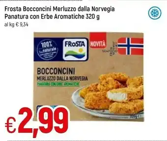 Famila Frosta Filetti Gustosi Di Merluzzo D'Alaska 320 G(ml) offerta