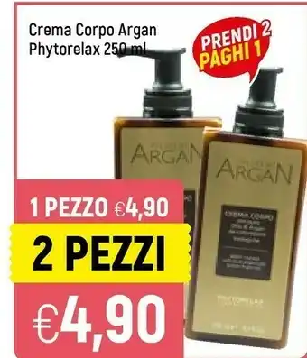 Famila Phytorelax Crema Corpo Argan offerta