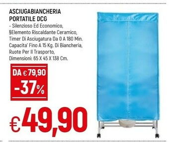 Famila Asciugabiancheria Portatile Dcg offerta