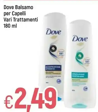 Famila Dove Balsamo Per Capelli 180 Ml offerta