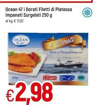 Famila Ocean 47 I Dorati Filetti Di Platessa Impanati Surgelati offerta