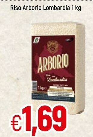 Famila Riso Arborio Lombardia offerta