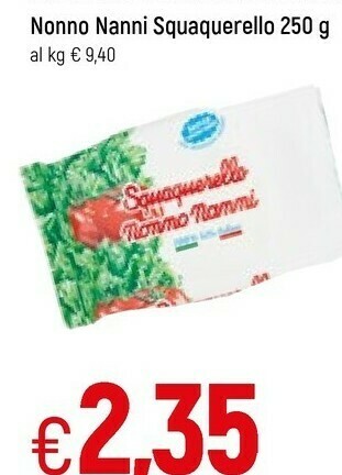 Famila Nonno Nanni Squaquerello offerta