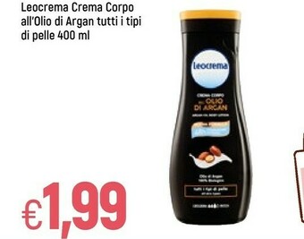 Famila Leocrema Crema Corpo All'olio Di Argan offerta