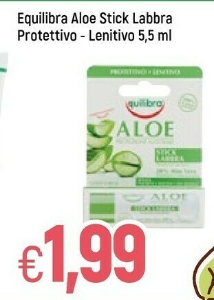 Famila Equilbra Aloe Stick Labbra offerta