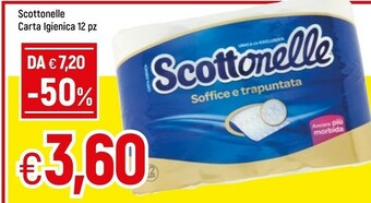 Famila Scottonelle Carta Igienica 12 Pezzi offerta