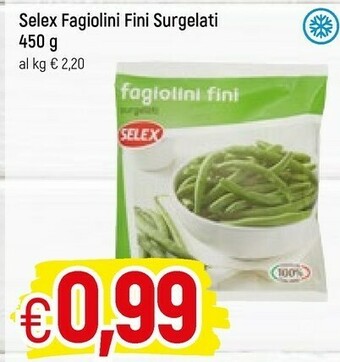 Famila Selex Fagiolini Fini 450 G offerta