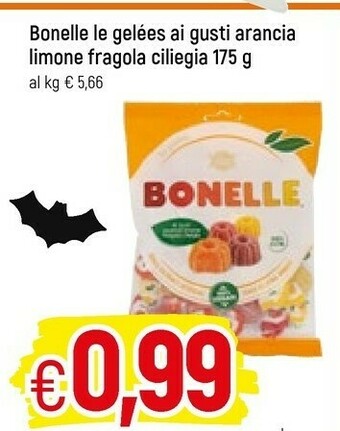 Famila Bonelle Le Gelées Ai Gusti Arancia Limone Fragola Ciliegia offerta
