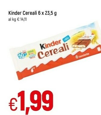 Famila Kinder Cereali offerta
