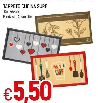 Famila Tappeto Cucina Surf offerta
