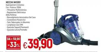 Famila Necchi NH3061 offerta