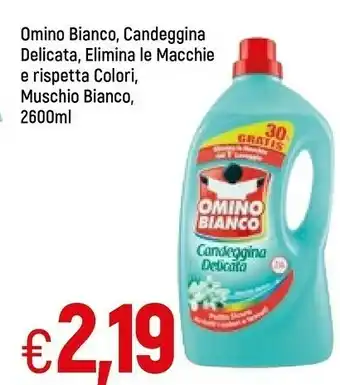 Famila Omino Bianco Detersivo Lavatrice offerta