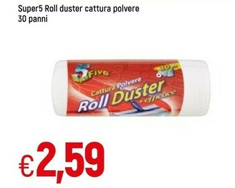 Famila Super5 Roll Duster Cattura Polvere offerta