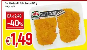 Famila Aia Sottilissime Di Pollo offerta