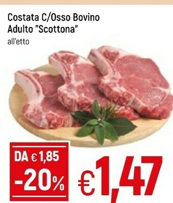 Famila Costata Di Bovino Adulto offerta