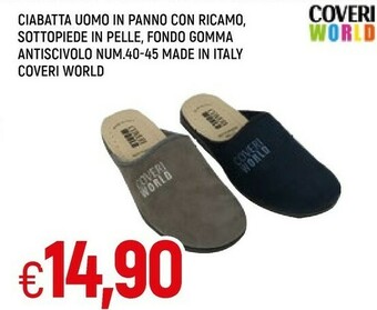 Famila Pantofole offerta