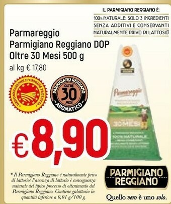 Famila Parmareggio Parmigiano Reggiano Dop Oltre 30 Mesi offerta