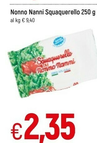 Famila Nonno Nanni Squaquerello 250 G(ml) offerta