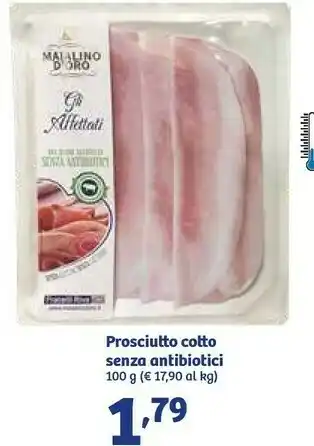 In'S Mercato Prosciutto Cotto Antibiotici offerta