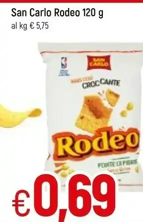Famila San Carlo Patatine Rodeo 120 G(ml) offerta