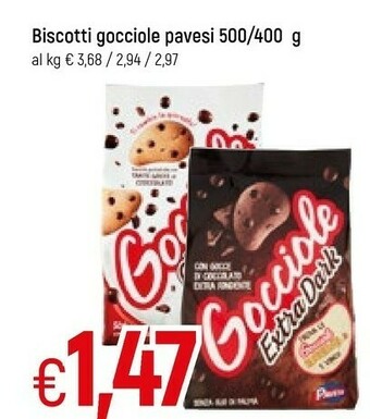 Famila Pavesi Biscotti Gocciole offerta