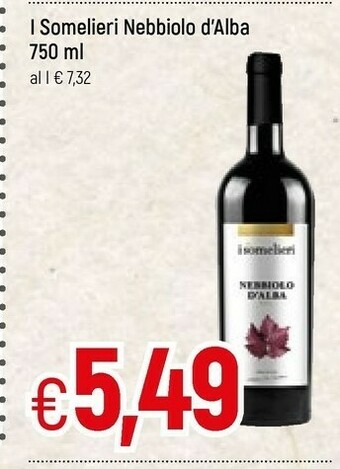 Famila I somelieri Nebbiolo D' Alba offerta