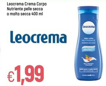Famila Leocrema Crema Corpo Nutriente Pelle Secca offerta
