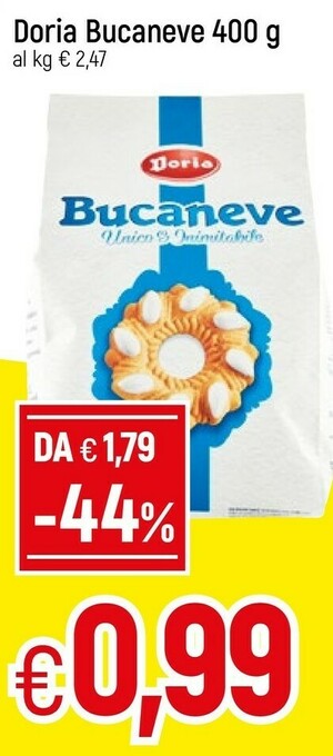 Famila Doria Bucaneve 400 G(ml) offerta