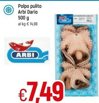 Famila Arbi Polpo Pulito Dario offerta