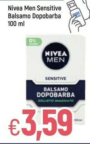 Famila Nivea Men Sensitive Balsamo Dopobarba offerta
