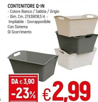 Famila Famila Contenitore Q-in offerta