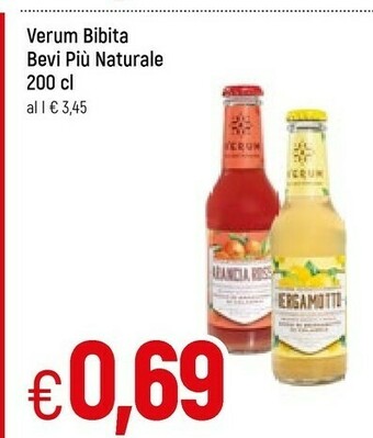 Famila Bevi più naturale Verum Bibita offerta