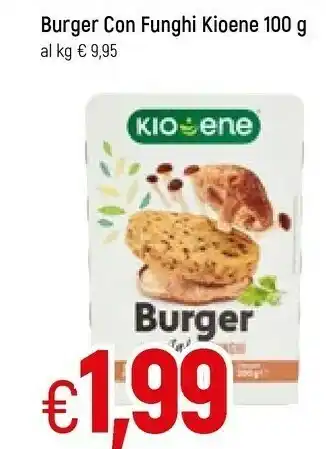 Famila Kioene Burger Con Funghi offerta