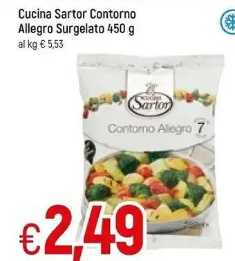 Famila Sartor Cucina Contorno Allegro Surgelato offerta