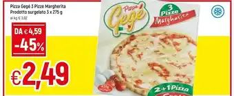 Famila Gegè Pizza Margherita 825 G(ml) offerta
