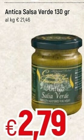 Famila Superstore Antica Salsa Verde offerta