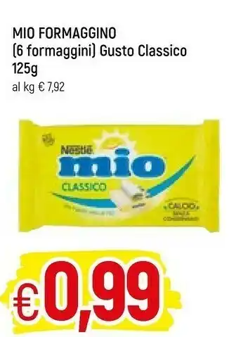 Famila Superstore Nestlè Mio Formaggino Gusto Classico offerta