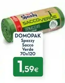 Domopak Spazzy Sacco Verde