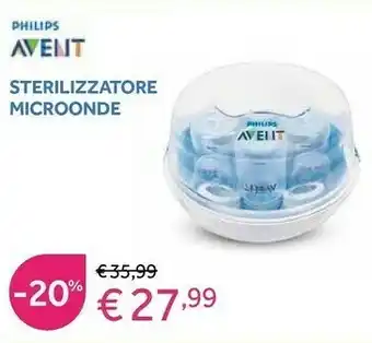 Prenatal Philips Sterilizzatore Microonde offerta