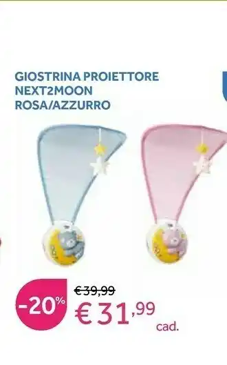 Prenatal Chicco Giostrina Proiettore Next2moon offerta