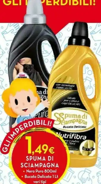 Spuma di Sciampagna Nero Puro