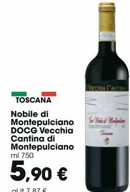 Carrefour Market Vecchia cantina Di Montepulciano Nobile Di Montepulciano Docg offerta