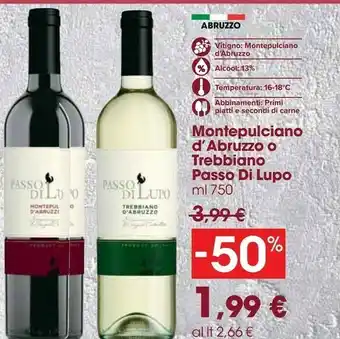 Trebbiano D'abruzzo O Passo Di Lupo