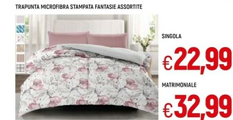 Trapunta Microfibra Stampata