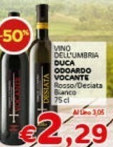 Duca Odoardo Vocante Vino Dell'umbria Rosso 750 Ml
