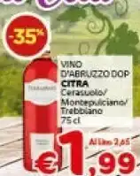 Crai Citra Trebbiano D'Abruzzo DOP 750 G(ml) offerta