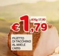 Crai Filetto Di Tacchino Al Miele offerta