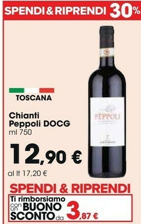 Carrefour Market Chianti Peppoli DOCG offerta