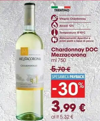 Mezzacorona Chardonnay DOC
