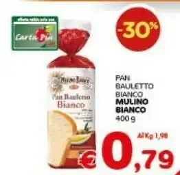 Crai Mulino Bianco Pan Bauletto Bianco 400 G(ml) offerta